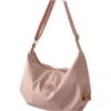 Ladies' Fashionable Large Capacity Crossbody Bag with Adjustable Shoulder Straps and Zipper Closure - Made of Durable Polyester Material