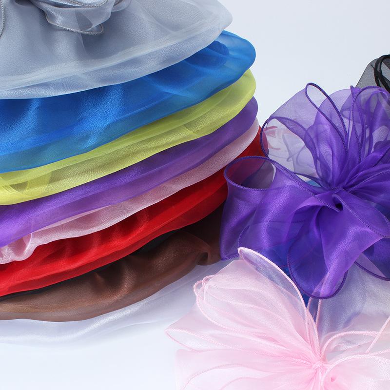 Hat Woman Summer Sunshade Sunscreen Big Brim Travel Photo Fashion Organza Sun Hat Large Brim Hat Outdoor