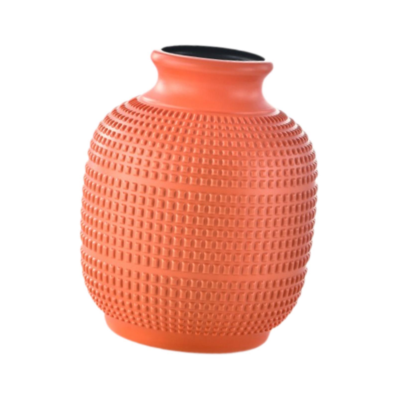 

Flower Vase Desktop Ornament Minimalist Easy to Use Practical Elegant Decorative розовый