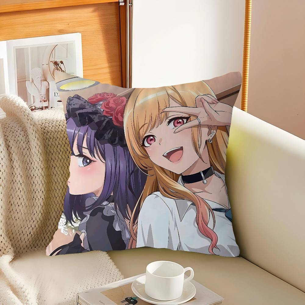 M-marin Kitagawa Cushion Cover Pillow Cover Decor Pillowcase Printed Cushion Case For Couch