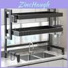 Single Or Double Layer Dish Drying Rack With Drainage System For Kitchen Use