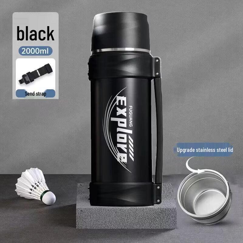 FUGUANG 2L Stainless Steel Vacuum Insulated Bottle