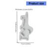 Love Heart Puppy Statue Silicone  Molds for Candle Soap Candy Chocolate Molds Gypsum Silicone Molds for Home Decoration