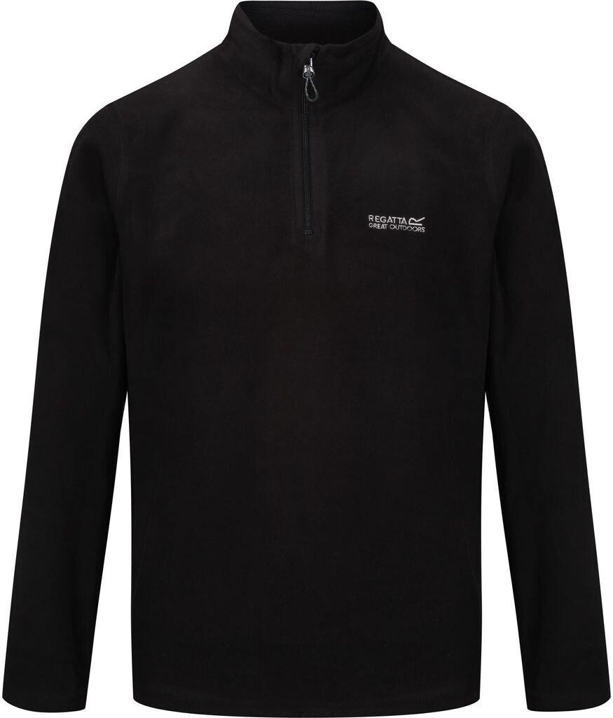 Куртка Regatta Men's Thompson Lightweight Half Zip Fleece (RMA021) (RMA021_800) черная