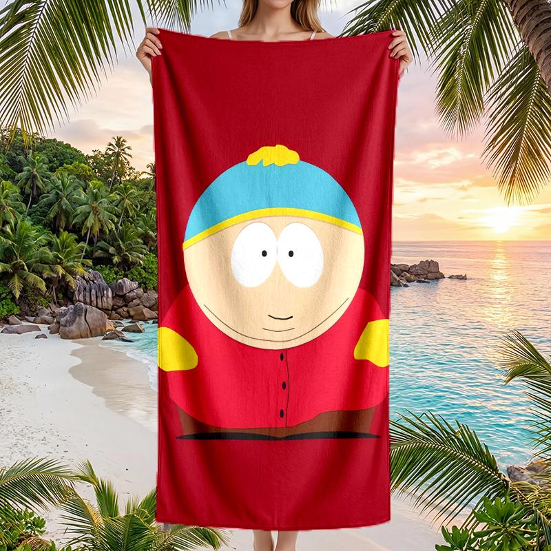South Park Fashion Beach Towel: Ideal for Summer Adventures Soft, Absorbent and Quick Drying Suitable for Swimming and Bathing