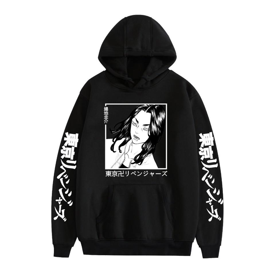 New Anime Print Fashion Casual Hooded Sweater