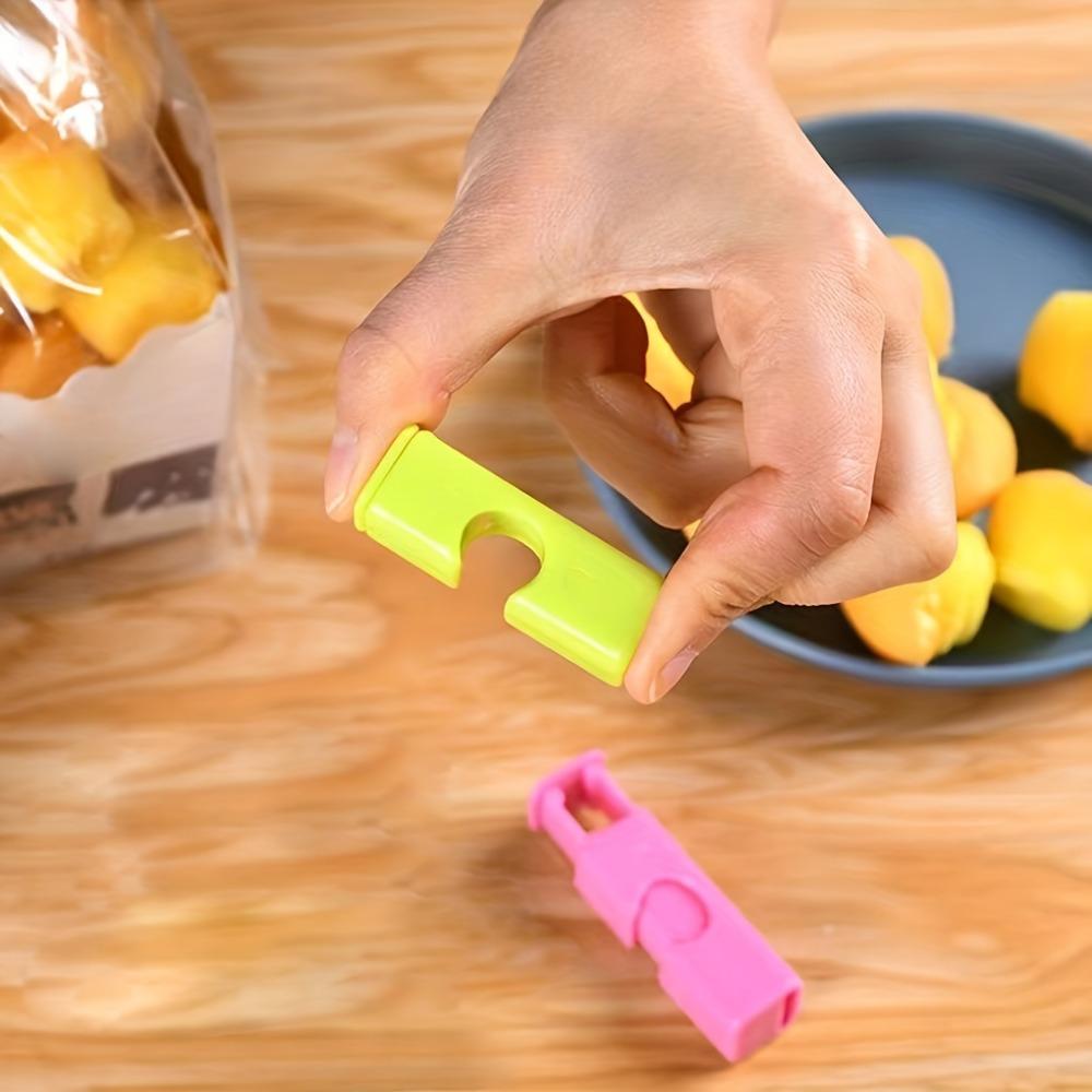 3/6/10pcs Airtight Food Bag Clips - Keep Your Snacks Fresh and Organized