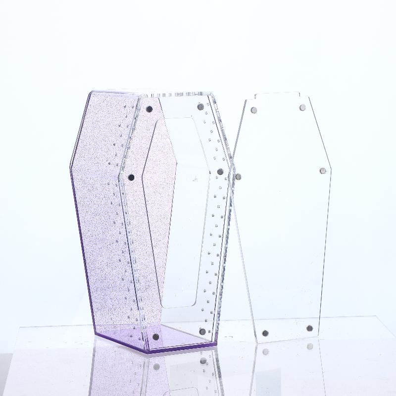 Acrylic Transparent Reptile Enclosure Insect Spider Lizard Feeding Cage Reptile Breeding Box Ventilation Arboreal Enclosure Case