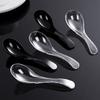 KASHICONG Disposable Hard Plastic Spoons