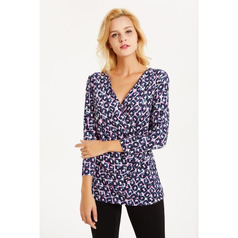 

Cotton Elastic Half Sleeve Chubby Girl Base Clothing Thin Elegant Pullover Figure Color 2XL