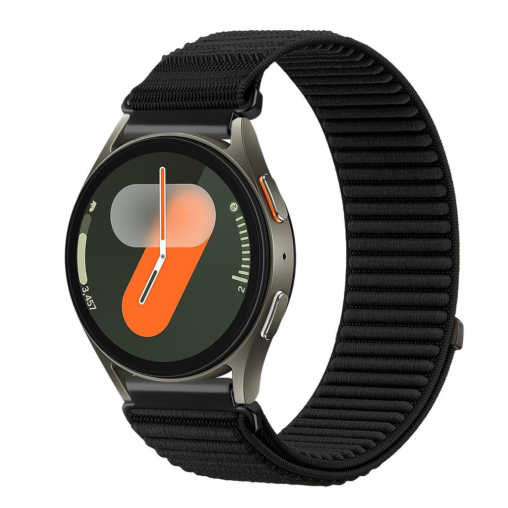 20mm 22mm watch Straps For Samsung Galaxy Watch 7/FE/5/pro/6/4/Classic nylon loop Bracelet correa Huawei watch GT 4 5 6 pro Band