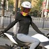 FEHER Damen Atmungsaktiver Mesh Motorrad-Rüstungsanzug - Sommer-Fahrten Sturzschutz Rennbekleidung