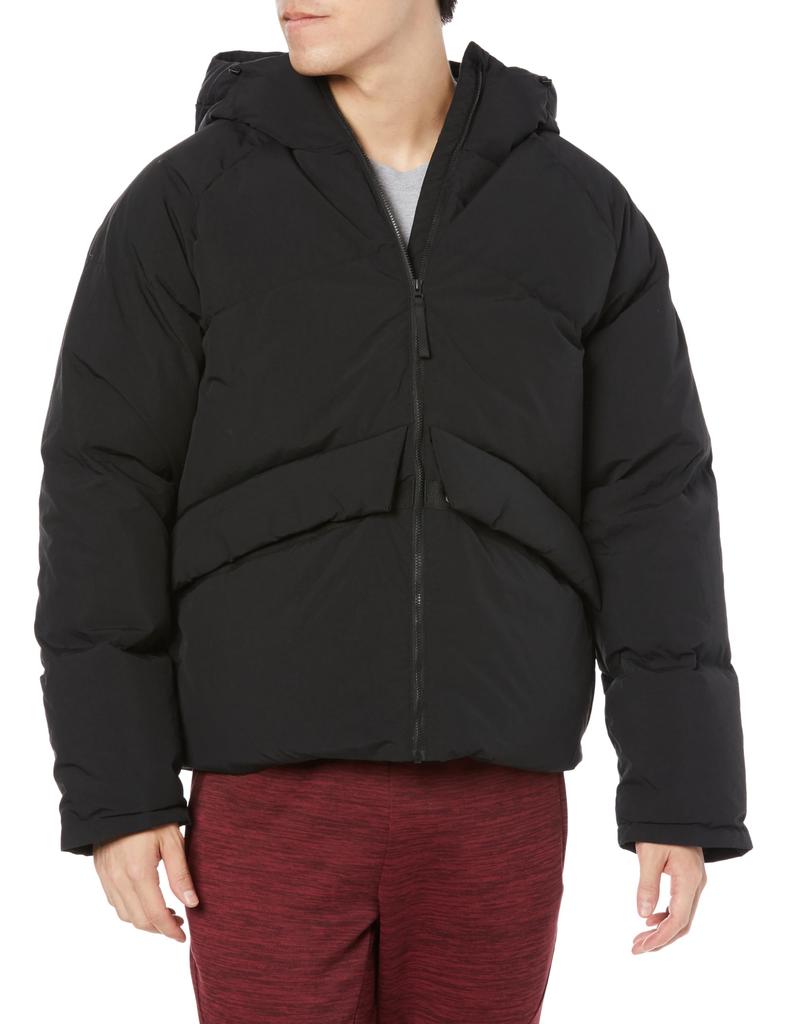 Adidas Down Big Baffle Jacket Black Size Men's DMT48, (IK3156), J/M