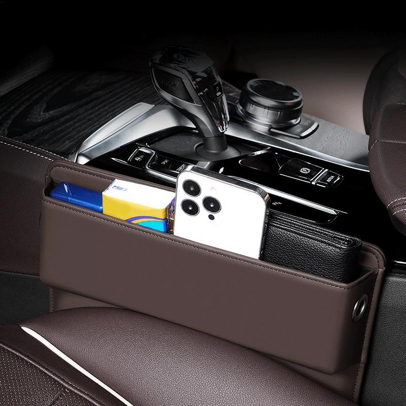 Between Seat Car Organizer Between Front Seat Storage Box Universal Storage Pocket Box For SUV Truck RV Between Seat & Console