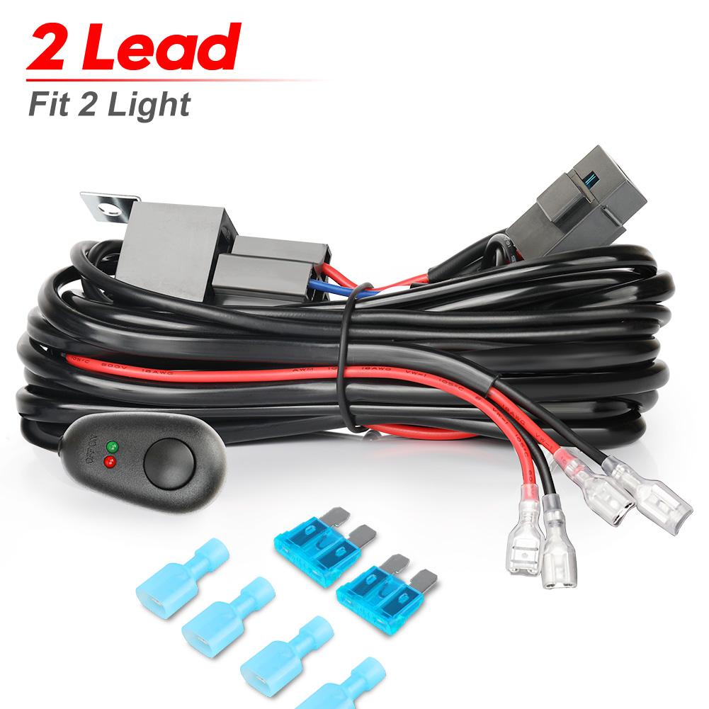 8inch LED Light Bar Floodlight Yellow Beam Ultra Strip LED Bar Work Light  Driving Fog Lamp for 4x4 Offroad Motorcycle SUV Truck