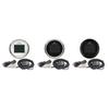 ELING 85mm 10 in 1 Functions Digital GPS Speedometer ODO Tachometer Hours Fuel Voltmeter Water Temp Oil Pressure