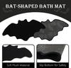 VIKAMA Bat Bathroom Floor Mats Halloween Gothic Soft Non-Slip Entrance Doormat Kitchen Bedroom Rugs Home Decoration