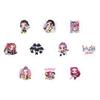 Anime Demon Hunter Girls Cartoon Sticker Roll - 500 Sheets for DIY Decoration (Water Bottle, Computer, Graffiti)