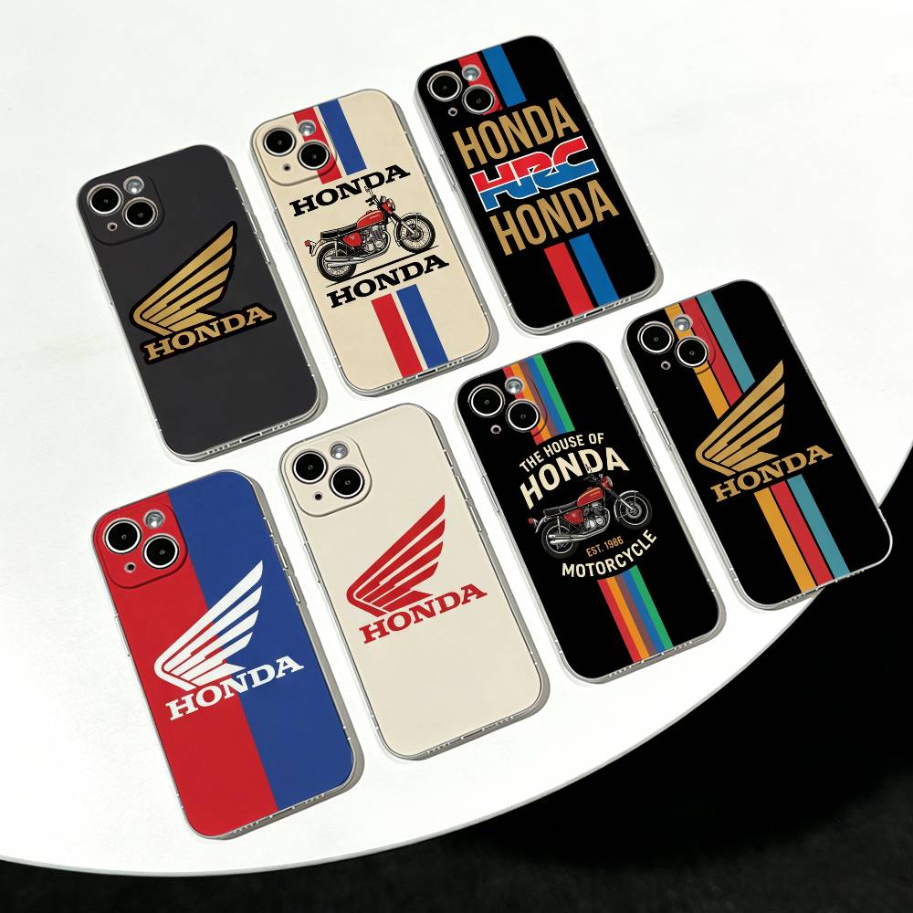 STICKERS FOR HONDA MOTORCYCLE Ultra Clear TPU Case Slim Lightweight Shockproof Cover 17 Pro Max 17Air 17Pro w10
