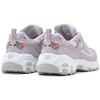 Skechers D'LITES 1.0 Women Mesh Synthetic Cushioned Low Top Dad Shoes Lavender Purple 11977-LAV