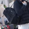 Korean Style Travel Luggage Bag Large Capacity Waterproof Gym Bag Carrying Single Shoulder Duffel Bag Short-distance Travel