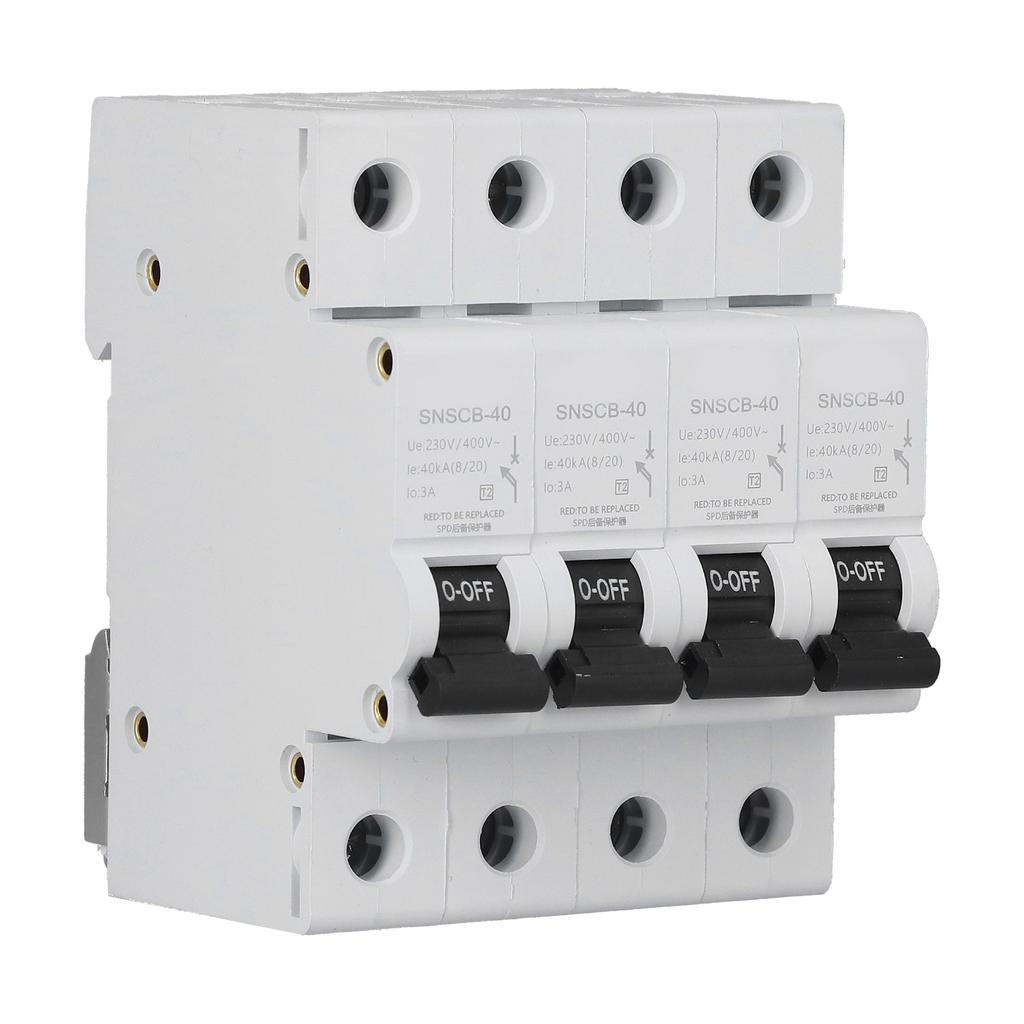 SCB 4P40KA Voltage Circuit Breaker Lightning Low Voltage Protection Air Switch 230V‑400V