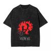 2026 Hot Sale Twenty One Pilots Woman Men Washed Hot Stamping Print T-Shirt,Harajuku Cotton Tshirt Band Men's Summer Short Sleeve Tees Casual Top