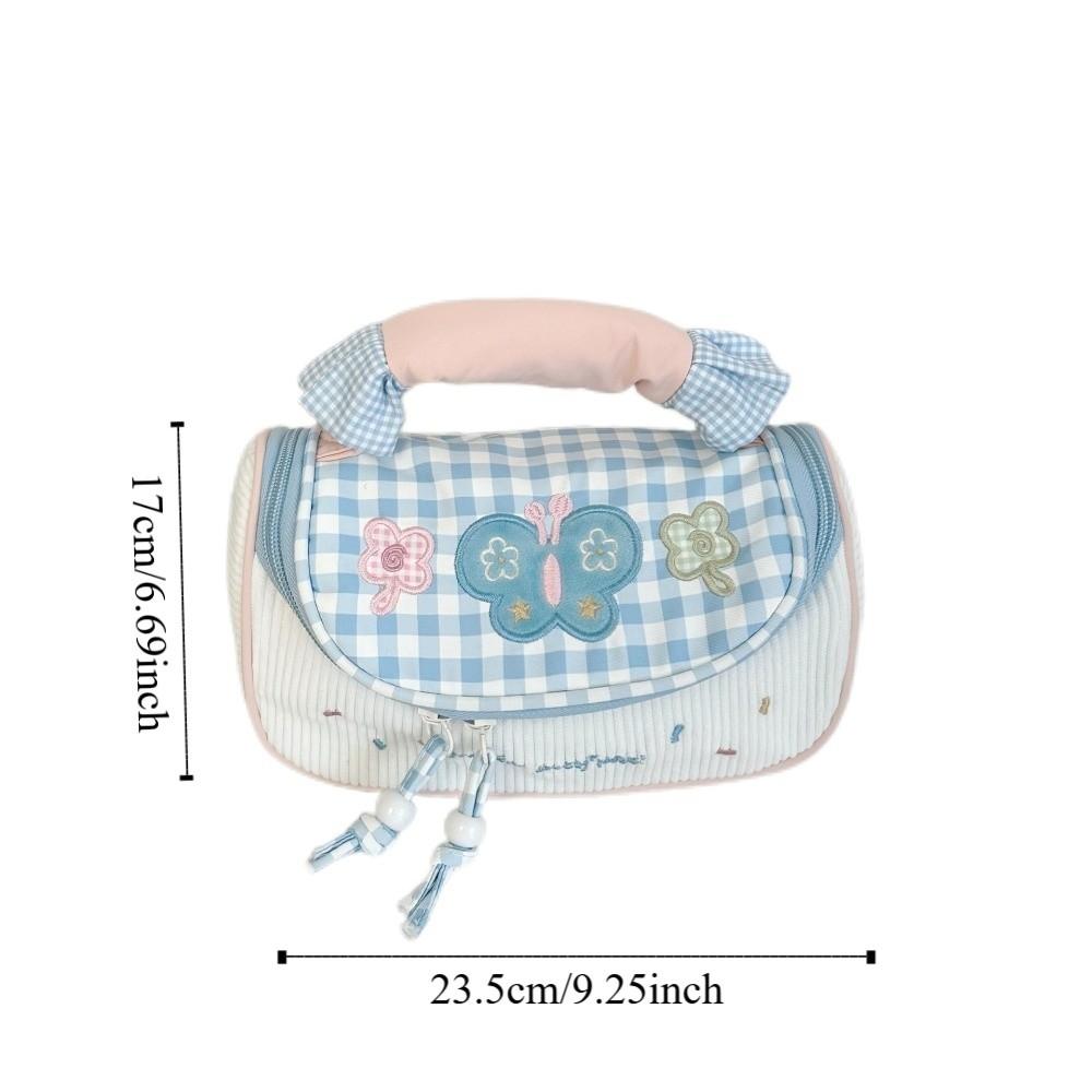 Cake Butterfly Korean Style Pencil Case Desktop Storage Handheld Pencil Pouch  Stationery Holder