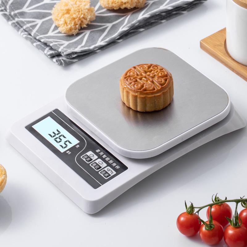 Precise Kitchen Electronic Baking Scale for Household Use белый