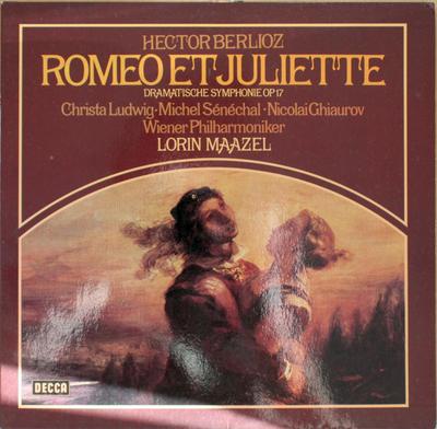 LP Record HECTOR BERLIOZ CHRISTA LUDWIG M Romeo And Juliet SAD2214243 Decca 1973 Germany Classical Used