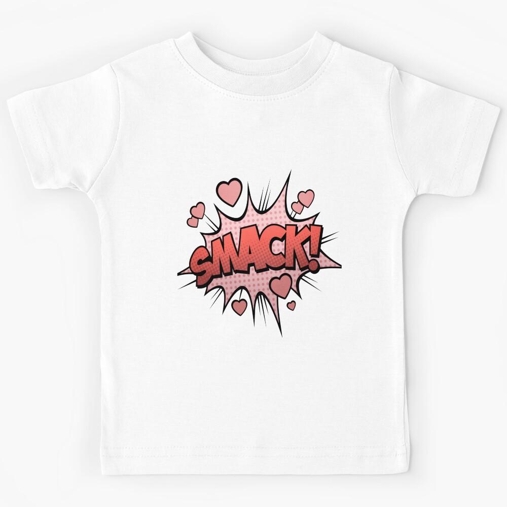 Smack! Comics speach bubble - Super Heroes Unite! Collection Kids T-Shirt 130
