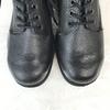 Vintage German robusta echt leder Pebbled Leather Officer Boots Size 41 25.5-26.0cm Black Military Police Shoes(USED)