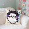 SShinobus KKochous Case Plush Fabric Soft Pillowcase Double Sided Print Cushion Cover Household Gifts