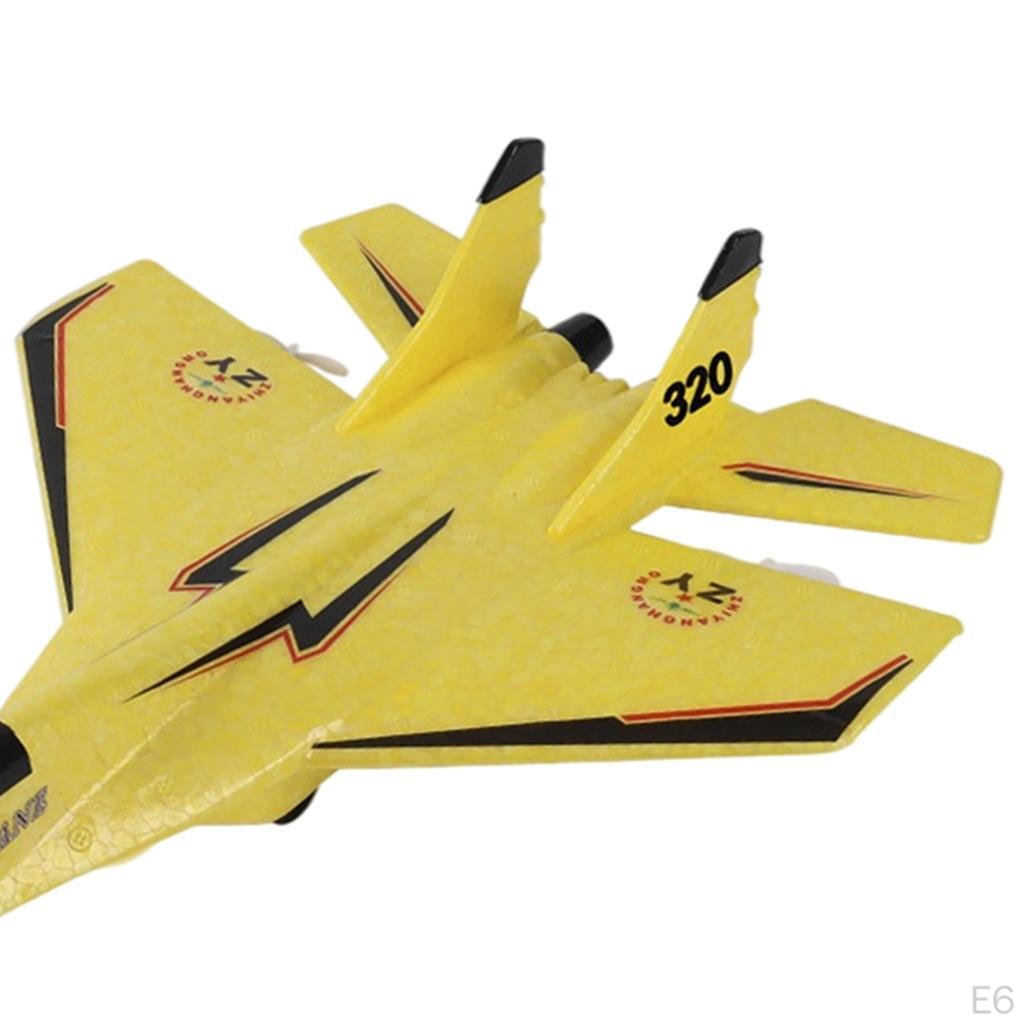 2 Channel Fixed Wing Foam RC Battery Powered Outdoor Toy Glider for Boys Gifts
