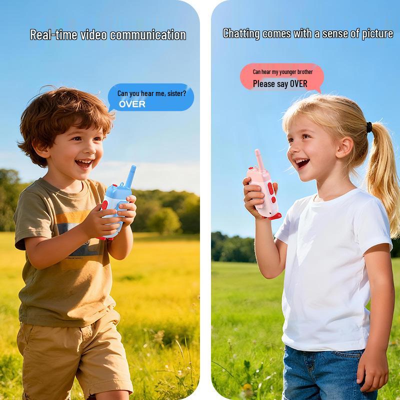 Children's Educational Video Intercom Walkie-Talkie - Ideal Christmas Gift for 6-Year-Olds