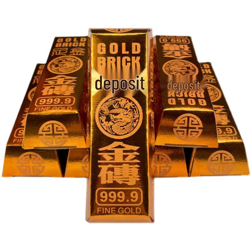BRICS Joss Paper Gold Bars for Ancestor Worship and Qingming Festival Rituals
