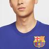 Nike SS25 Barcelona Futebol Confortável Simples Camiseta de Manga Curta Masculina Tops HQ8401-455