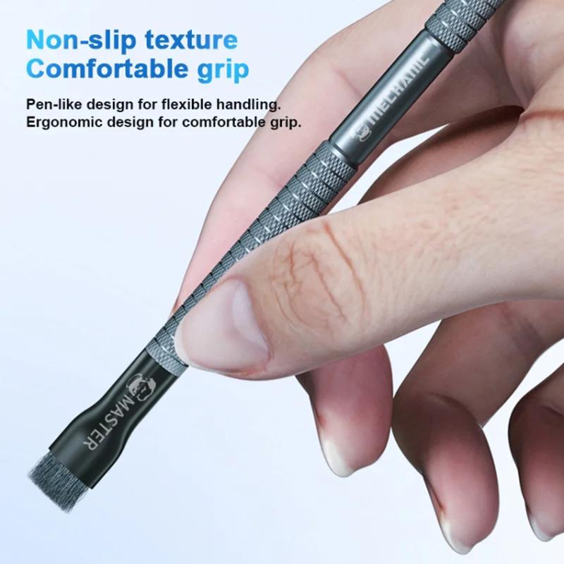 

MECHANIC Phone Motherboard IC Cleaning Brush Pig Bristle Hair Brushes ESD Brush Type A