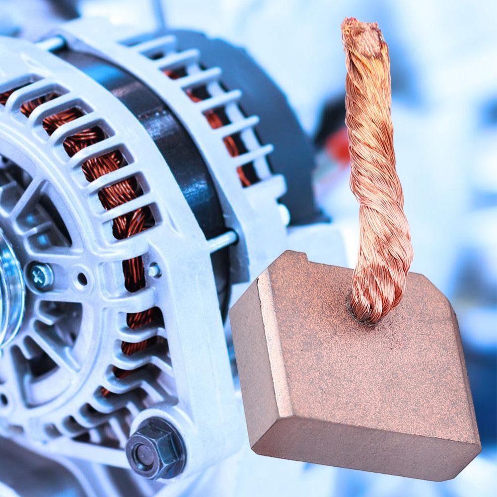 10Pcs Carbon Brushes Replacement Kits Fit for FT128 Car Starter Motor J458 8x25x21mm