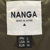 NANGA made in Japan Down jacket L Olive Men's Used