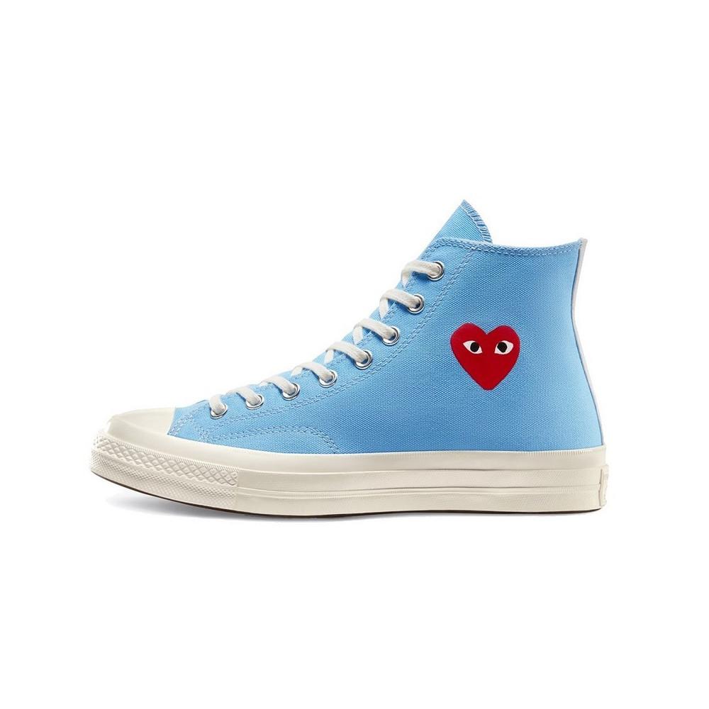 Converse Comme des Garçons Bleu Haute