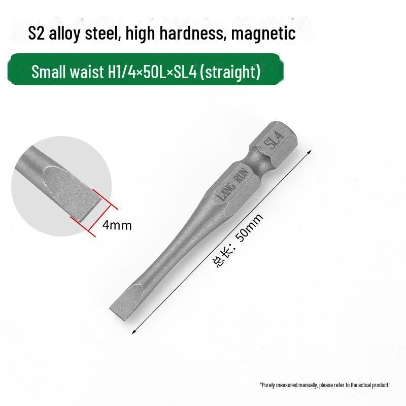Taiwan S2 Steel Hardened Hexagonal Screwdriver Bit, Phosphate Gray Finish