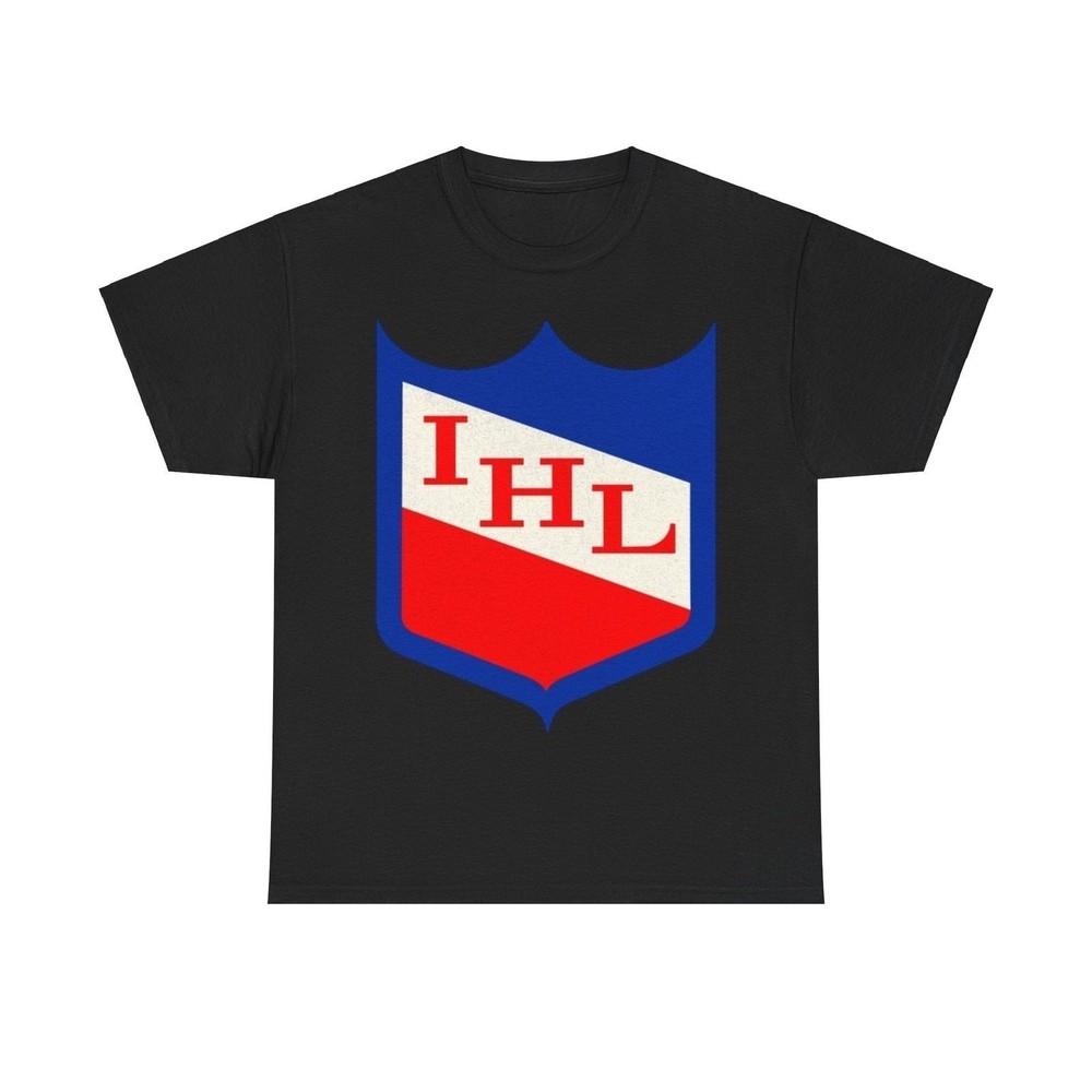 

International Hockey League 1945 Nostalgic Logo T-shirt 3XL