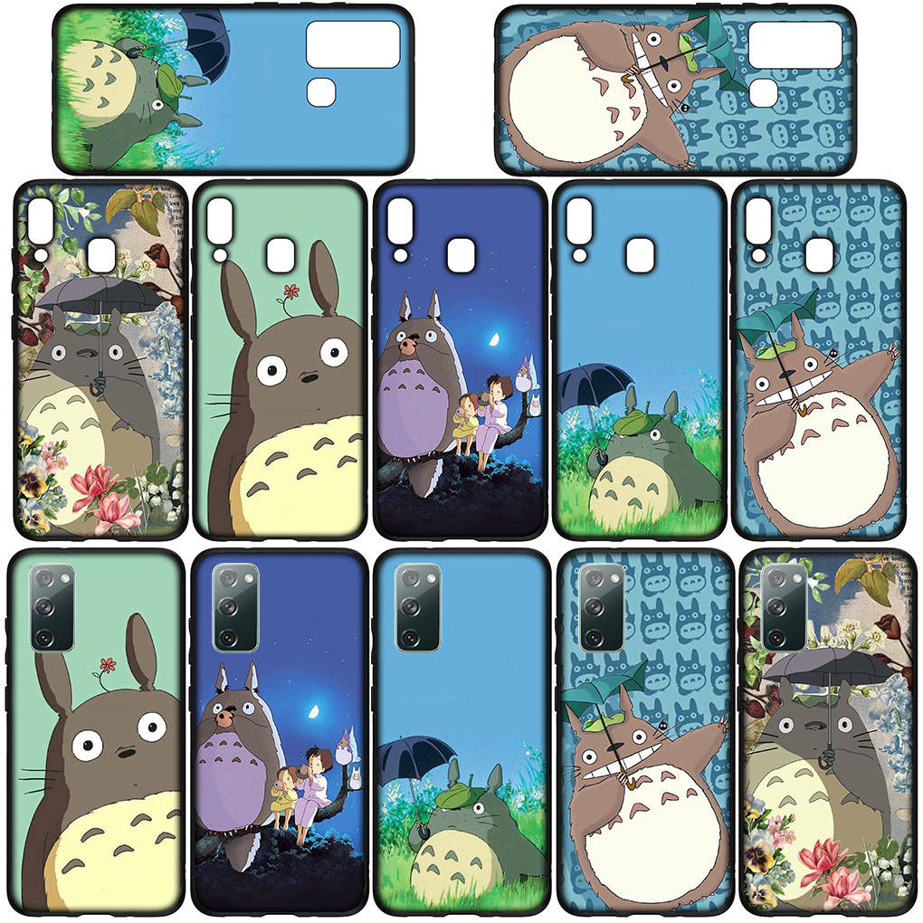 Hülle für iPhone 15 14 Xiaomi Redmi Note 13 12 11 Pro Max X 8 7 9 XR Samsung Galaxy S24 S23 S20 FE 9C 13C OPPO A15 Huawei Comics Totoro Handyhülle