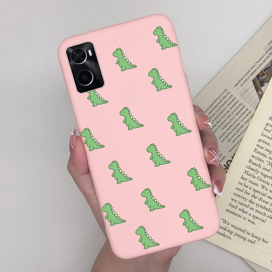 Phone Case For Oppo A96 A97 Cat Monster Soft Matte Silicone Anti Drop Back Cover For Oppo A 96 97 OppoA96 Bumper Funda Coque Bag