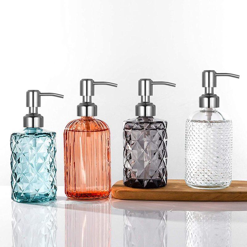 1pc Metal Head Bathroom Liquid Soap Dispenser Toilet Hand Replacement Lotion Shampoo Replacement Pump with Tube for Bathroom
