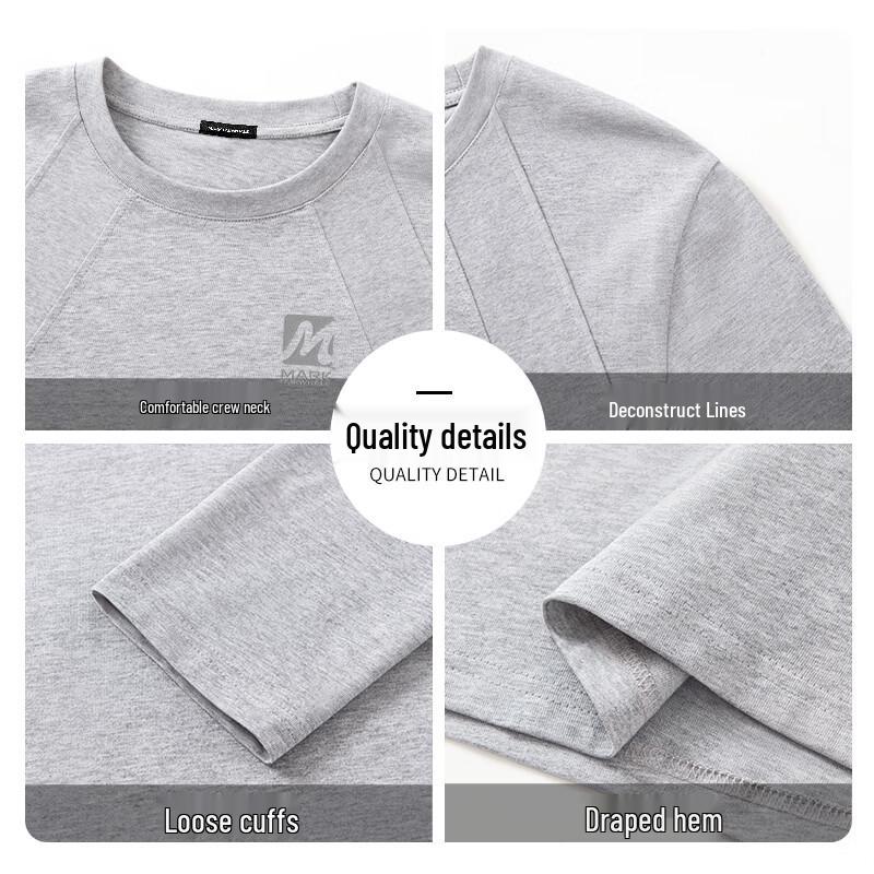 Mark Fairwhale Men's 2026 Fall Round Neck Long-Sleeve T-Shirt
