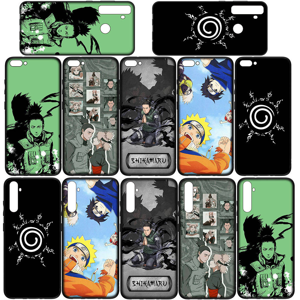 Phone Case for Samsung Galaxy S25 S24 S23 iPhone 16 15 Redmi Note 14 13 12 16E 8 9 X 11 Pro Max XR OPPO Moto Huawei Nara Shikamaru Comics Naruto Cover