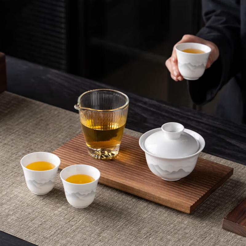 Huaxj Porcelain Portable Tea Set