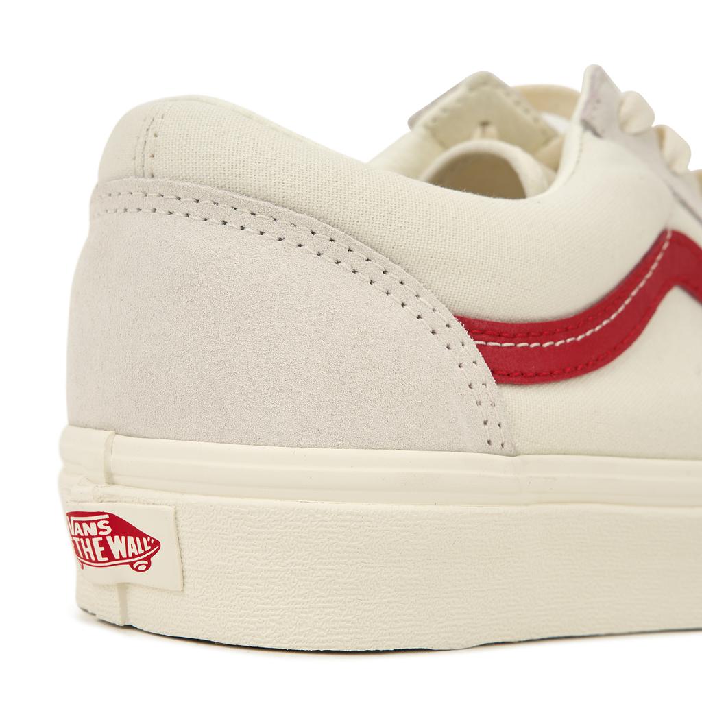 Vans Old Skool Style 36 Marshmallow Unisex Sneakers White Racing-Red VN0A3DZ3OXS